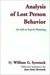 Analysis of Lost Person Behavior: An Aid to Search Planning