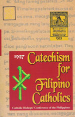 catechism for filipino catholic book The catechism for filipino catholics , or cfc , is a contextualized and inculturated roman catholic catechism for filipinos prepared by the catholic bishops' conference of the philippines (cbcp) and approved by the holy see the draft was produced by the cbcp's episcopal commission on catechesis . catechism for filipino catholic book The catechism for filipino catholics , or cfc , is a contextualized and inculturated roman catholic catechism for filipinos prepared by the catholic bishops' conference of the philippines (cbcp) and approved by the holy see the draft was produced by the cbcp's episcopal commission on catechesis .