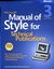 Manual of Style for Technical Publications