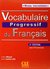 Vocabulaire Progressive Du Francais Niveau Intermediaire