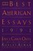 The best american essays